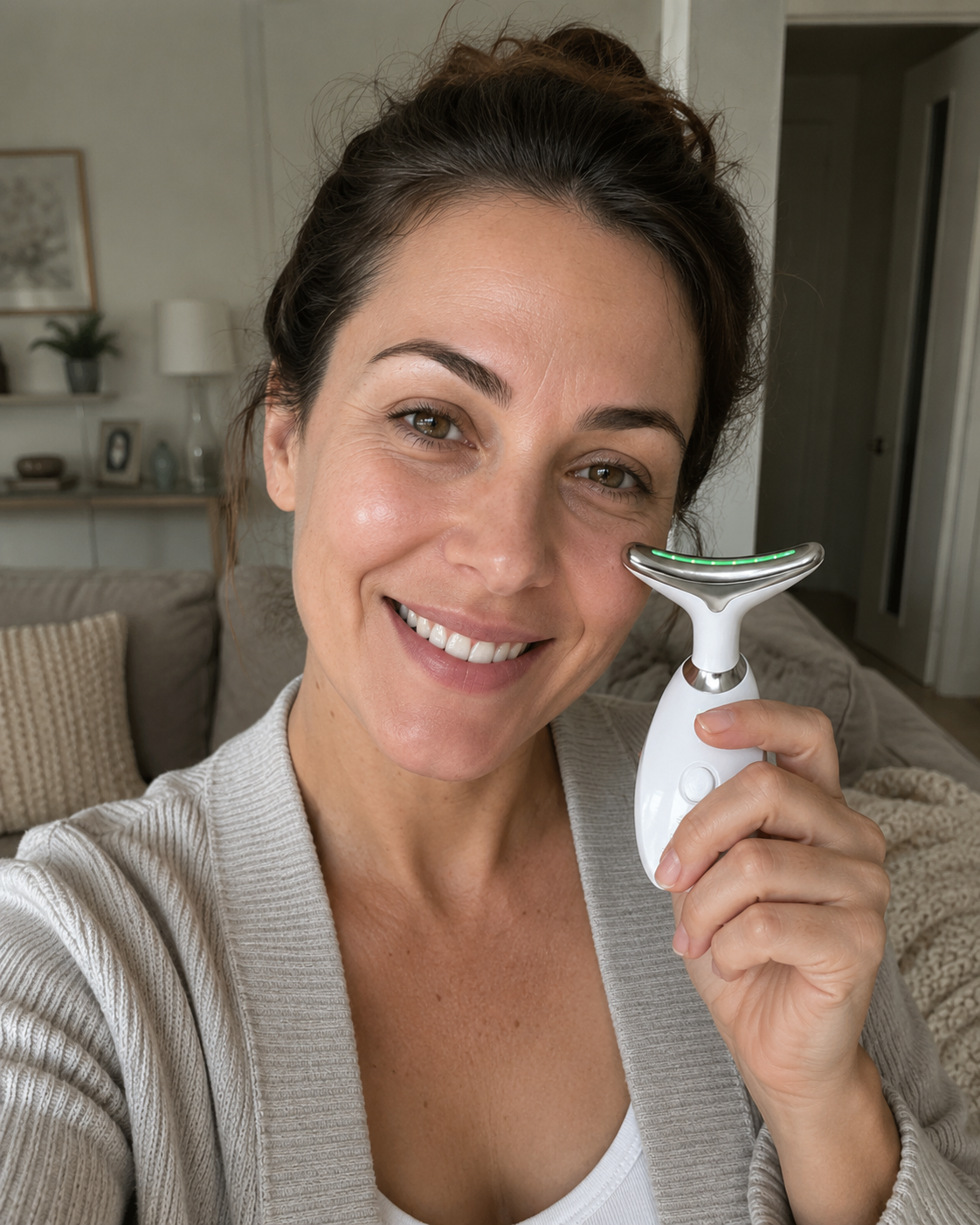 Professional EMS Neck & Face Lifting Massager | The 5-Minute Face Lift Ritual | Jawline Sculptor
